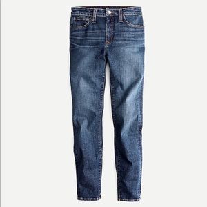 JCrew Curvy High Rise Toothpick Jeans